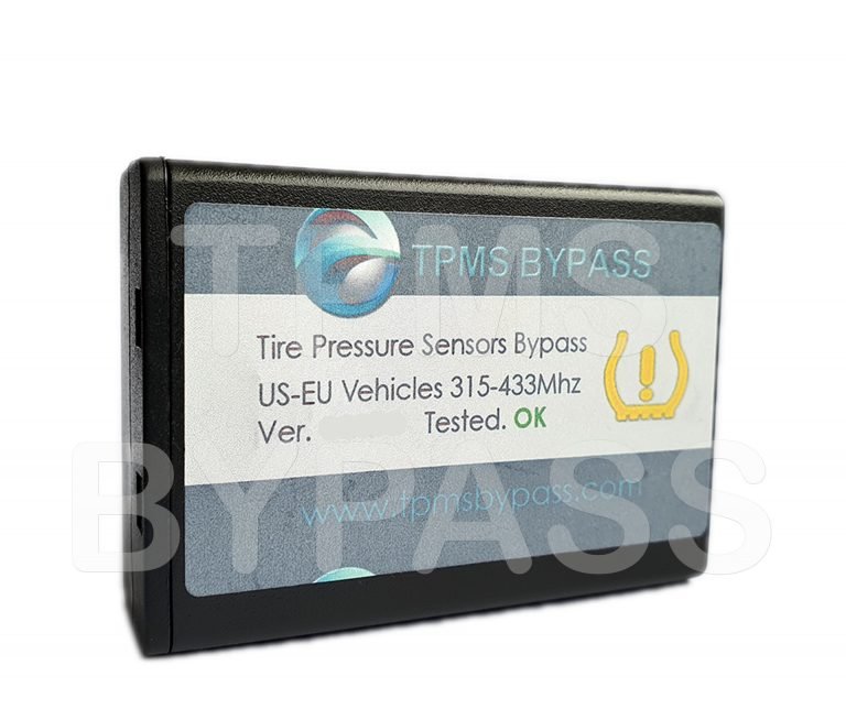 FORD Mustang (EU) TPMS Bypass Tyre Pressure Sensors Light Disable Reset